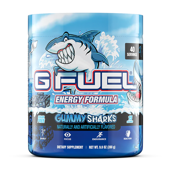 G FUEL Gummy Sharks - EnergyDrinkShop.eu